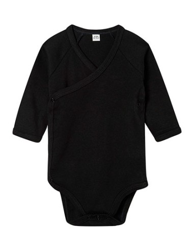 BAB-BZ60-Baby Long Sleeve Kimono Bodysuit